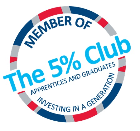 The 5% club logo